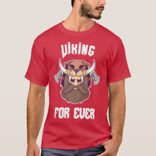 Camiseta Vikings para sempre