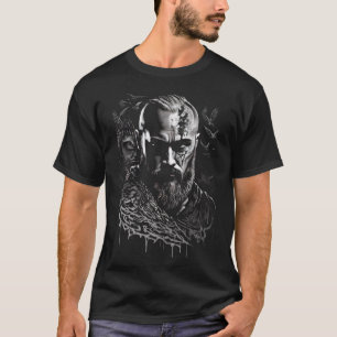Camiseta vikings ragnar lothbrok para fãs homens mulheres t