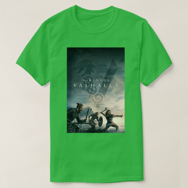 Camiseta vikings valhalla 5 (Frente do Design)