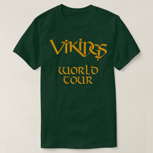 Camiseta Vikings World Tour (Frente do Design)