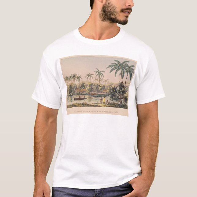 Camiseta Vila de Matavae, Tahiti (Frente)