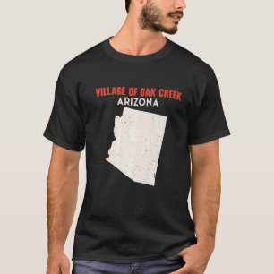 Camiseta Vila de Oak Creek Arizona EUA Estado América Tra