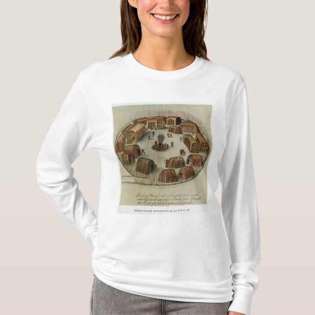 Camiseta Vila indiana de Pomeiooc (Frente)