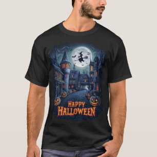 Camiseta Vila Legal de Halloween Feliz Halloween