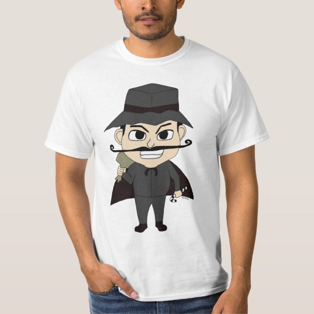 Camiseta vilão de Natal (Frente)