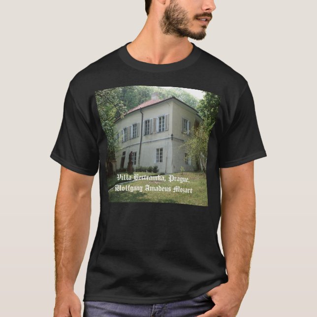 Camiseta Villa Bertramka-Mozart-Praga (Frente)