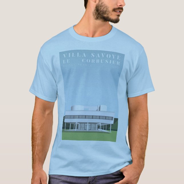 Camiseta Villa Savoye Le Corbu (Frente)