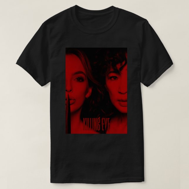Camiseta Villanelle _amp_ Eve (Frente do Design)