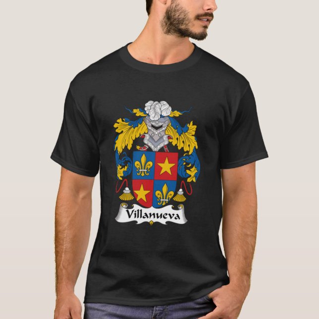 Camiseta Villanueva Coat of Arms - Family Crest Shirt Essen (Frente)