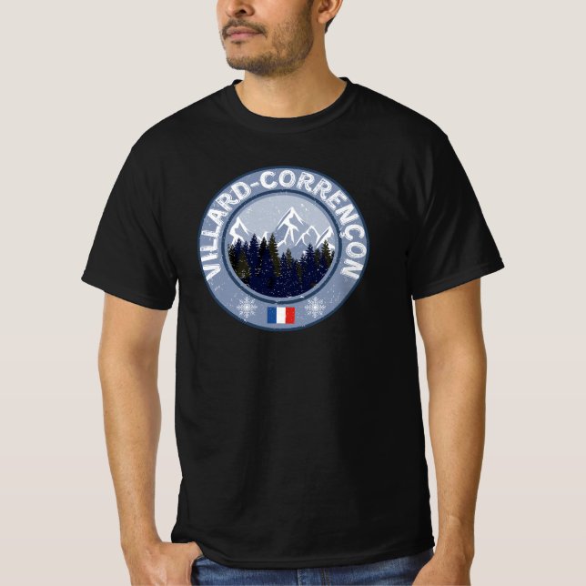 Camiseta Villard-Corrençon Station de ski (Frente)