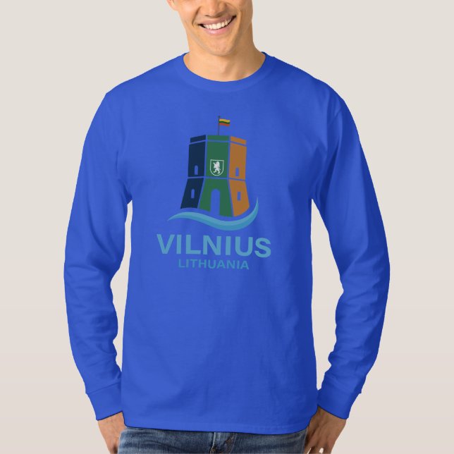 Camiseta Vilnius Lithuania (Frente)