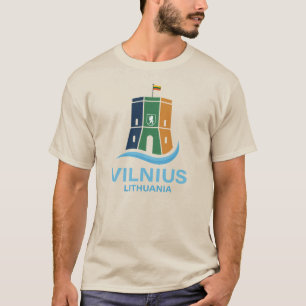 Camiseta Vílnius Lituânia