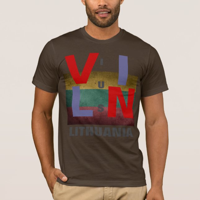 CAMISETA VILNIUS LTHUANIA (Frente)