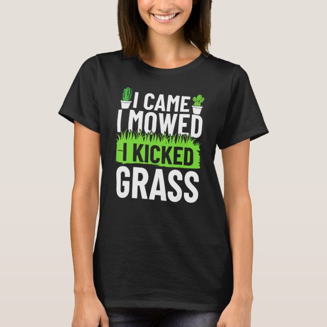 Camiseta Vim Falar Que Matei O Jardim Irri. (Frente)