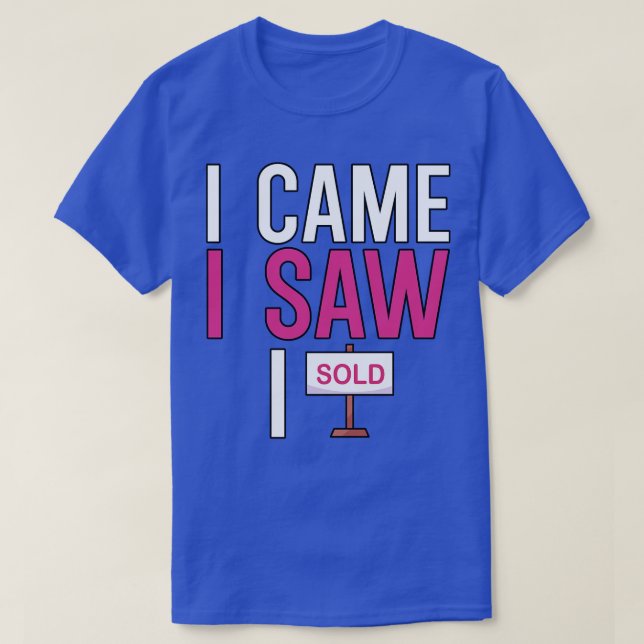 Camiseta Vim ver que vendi 1 (Frente do Design)