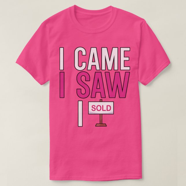 Camiseta Vim ver que vendi 1 (Frente do Design)