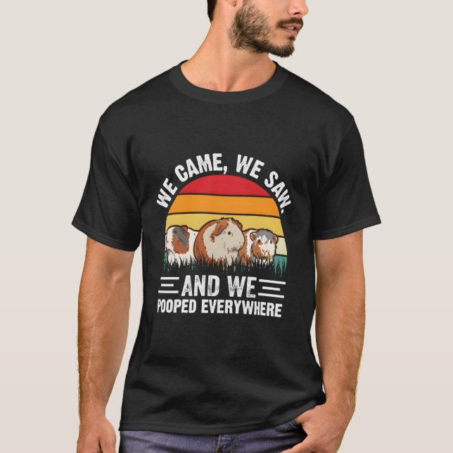 Camiseta Vimos E Popodíamos Em Todo Lugar (Frente)