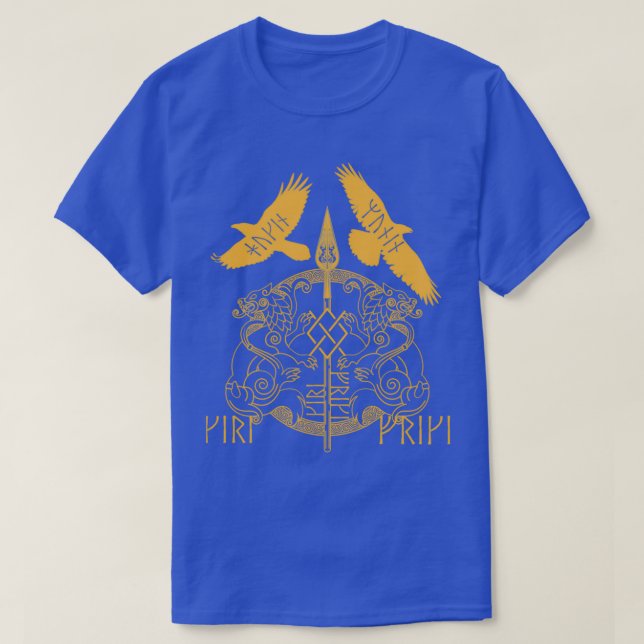 Camiseta Vinage viking age art e merch 1 (Frente do Design)