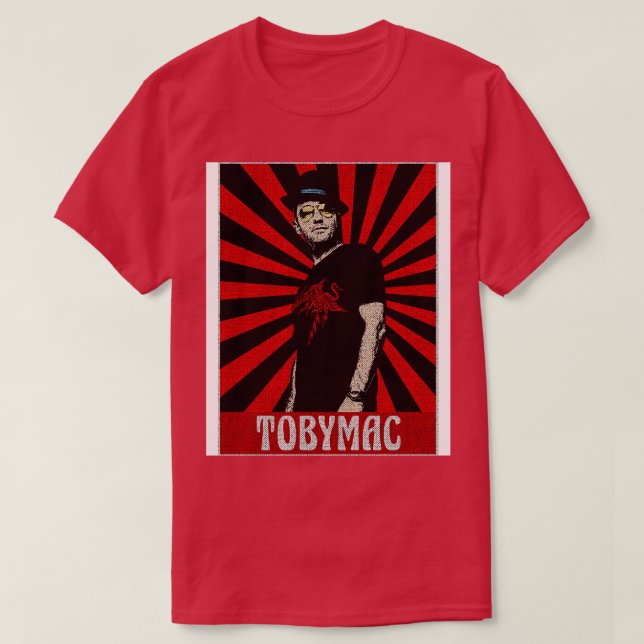 Camiseta Vinatage Tobymac Art TSirt (Frente do Design)