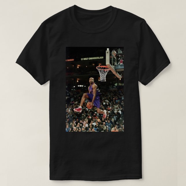 Camiseta Vince Carter Sport Poster (Frente do Design)
