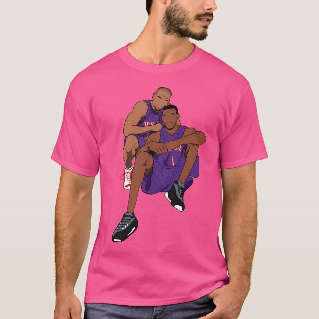 Camiseta Vince Carter Tracy Mcgrady Basball (Frente)