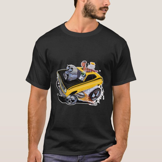Camiseta Vince Crain High Octane MO TWISTED 71 Duster Yello (Frente)