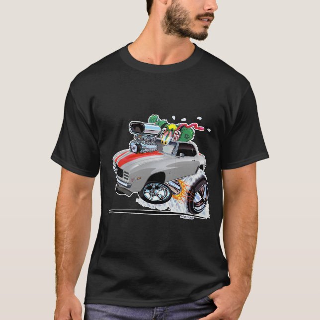 Camiseta Vince Crain Z CLASSIFICADO 1969 Camaro Z28 RS (Frente)