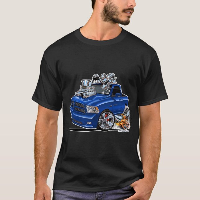Camiseta Vince Crains Ram 1500 picup caminhão (Frente)