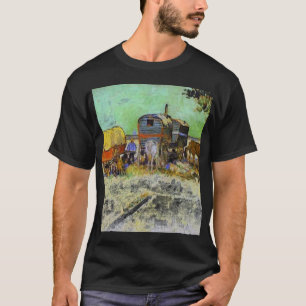 Camiseta vincent camionete gogh- as caravana - acampamento