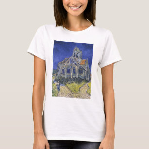 Camiseta Vincent Van Gogh, a Igreja dos Auvers