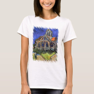 Camiseta Vincent Van Gogh - A Igreja em Auvers