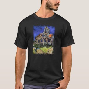 Camiseta Vincent Van Gogh - A Igreja em Auvers