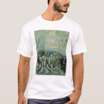 Camiseta Vincent van Gogh | a jarda do exercício<br><div class="desc">A jarda do exercício,  ou a prisão do condenado,  1890% pipe% pelo lugar da arte de Vincent van Gogh |: Museu de Pushkin,  número de coleção holandês da imagem do artista | de Moscovo,  Rússia |: BAL47632</div>