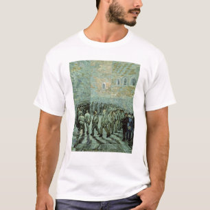 Camiseta Vincent van Gogh a jarda do exercício