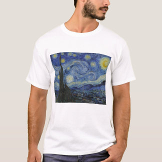 Camiseta Vincent Van Gogh, A Noite Estrelada