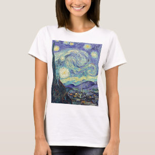 Camiseta Vincent Van Gogh A Noite Estrelada