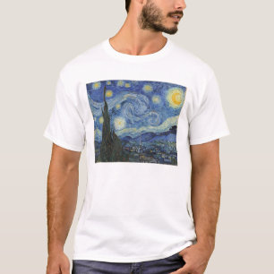 Camiseta Vincent van Gogh   A Noite Estrelada, junho de 188