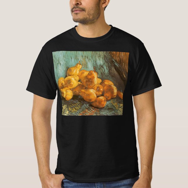 Camiseta Vincent van Gogh - Ainda vive com as orelhas de Qu (Frente)
