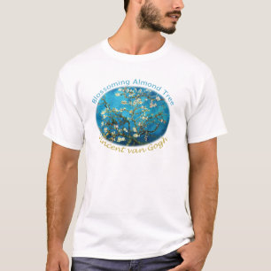 Camiseta Vincent van Gogh, Almond Tree brilhante