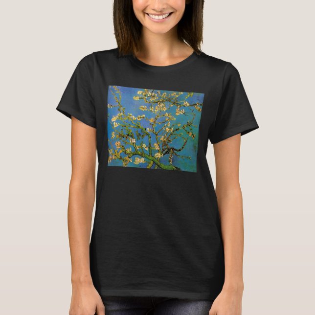 Camiseta Vincent van Gogh - Amendoeira em Flor (Frente)