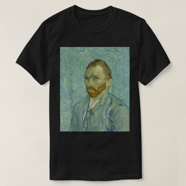 Camiseta Vincent van Gogh Autorretrato (Frente do Design)