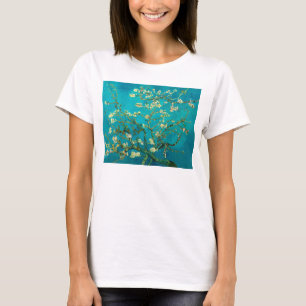 Camiseta Vincent Van Gogh Blossoming Almond Tree Arte Flora
