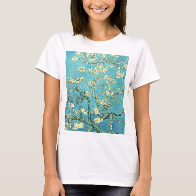 Camiseta Vincent van Gogh Blossomong Almond Tree (Frente)