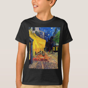 Camiseta Vincent Van Gogh - Café Terrace À Noite Bons Art