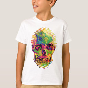 Camiseta Vincent Van Gogh - Caveira de Halloween Pop