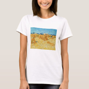 Camiseta Vincent Van Gogh, Colheita de Milho na Provença