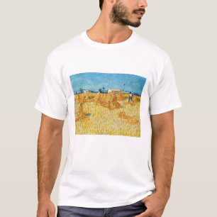 Camiseta Vincent Van Gogh, Colheita de Milho na Provença
