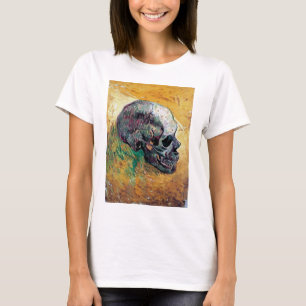 Camiseta Vincent Van Gogh - Crânio de Perfil - Arte Fina