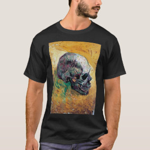 Camiseta Vincent Van Gogh - Crânio de Perfil - Arte Fina