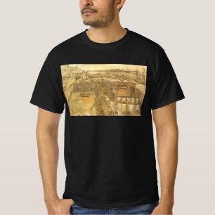 Camiseta Vincent van Gogh - Estaleiro e Lavanderia